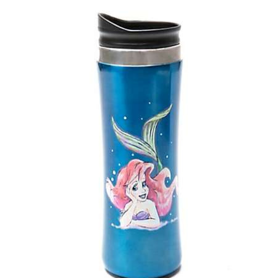 Plasticware * | Disney Travel Tumbler Ariel The Little Mermaid