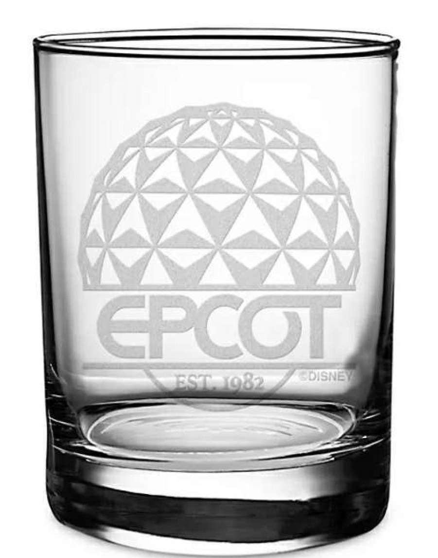 Glassware * | Disney Arribas Tumbler Glass Epcot Walt Disney World